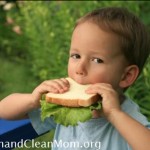 Eating healthy sandwich Eating healthy sandwich