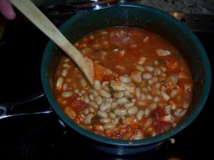 white chicken chili with salsa