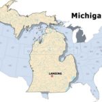 michigan state map michigan state map