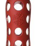 Life Factory Glass Beverage Bottle - Red
