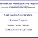 car seat certification