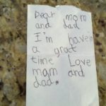 camp letters from children A letter from camp=a mother with a big smile.