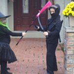 A sassy witch and a kick-butt ninja!