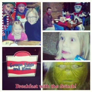 Breakfast with the Grinch Universal Studios Orlando