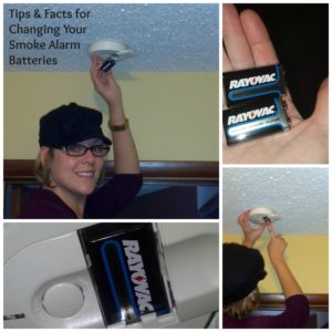 Tips & Facts for Changing Your Smoke Alarm Batteries with Rayovac 