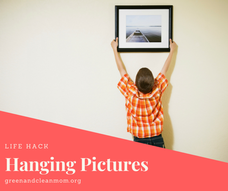 How to use Toothpaste to Hang Pictures Easily