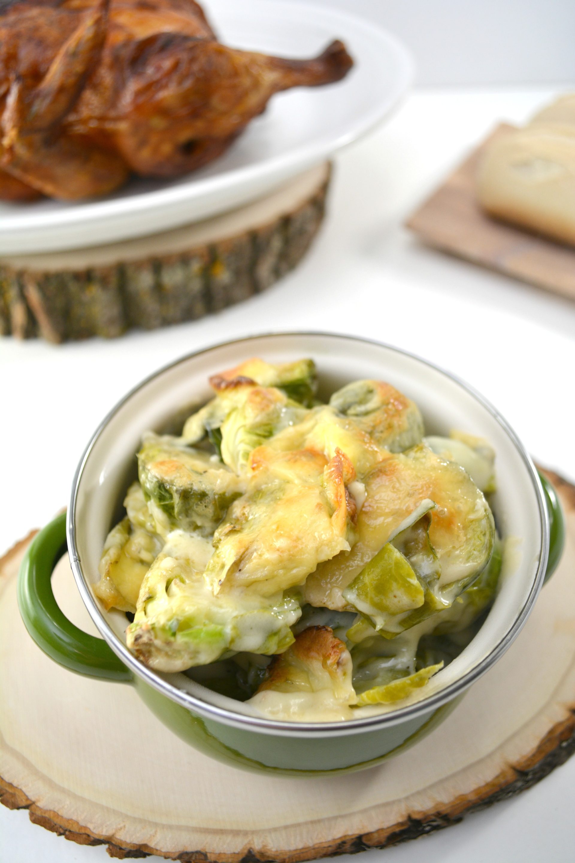 Rich and Creamy Baked Brussel Sprouts Recipe