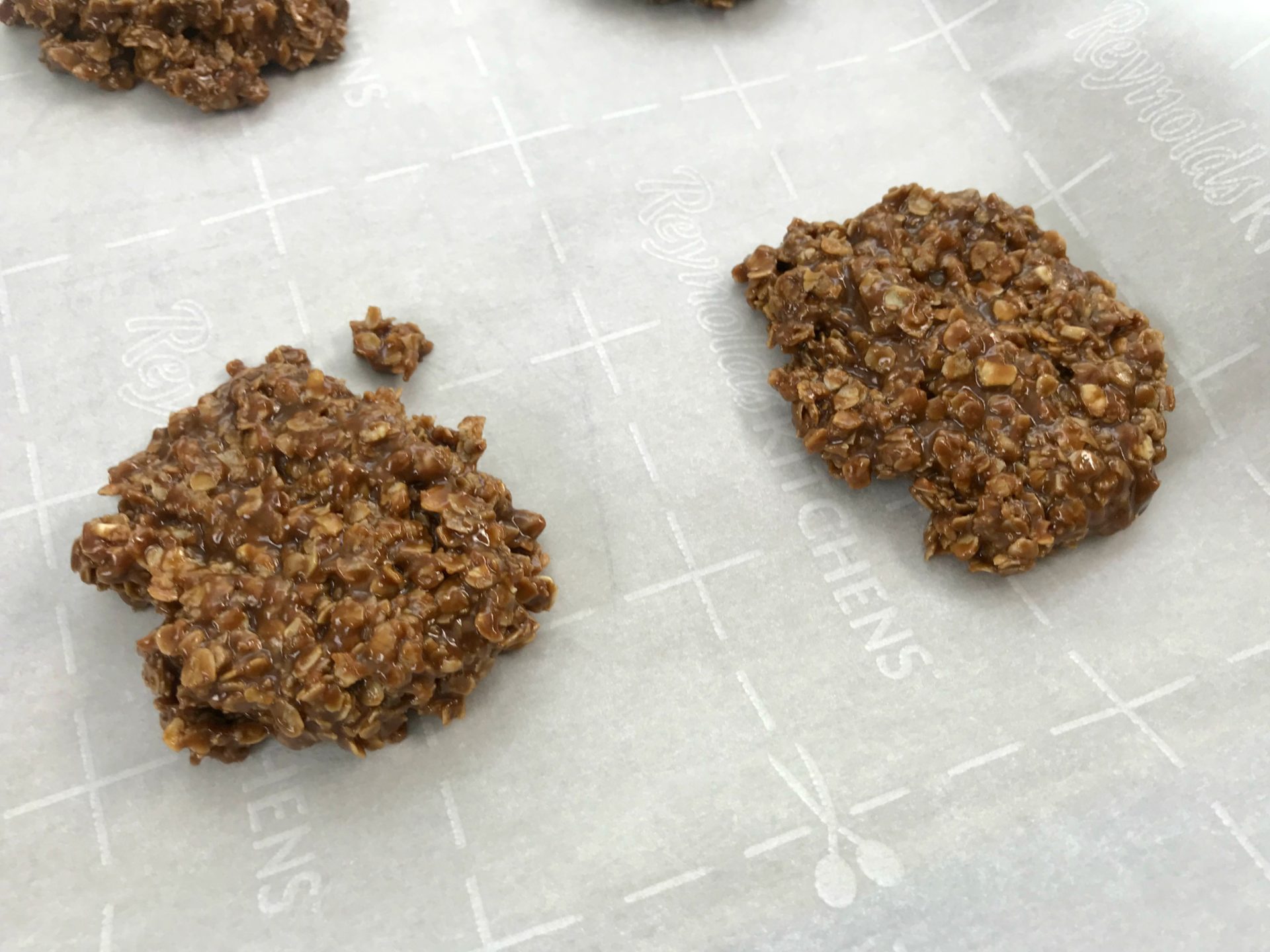 No Bake Cookies with Coconut Oil ⋆ Green and Clean Mom Blog